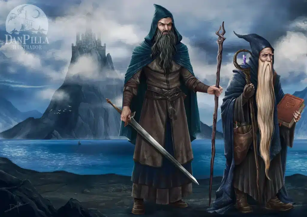 Magos Azules, por Daniel Pilla
