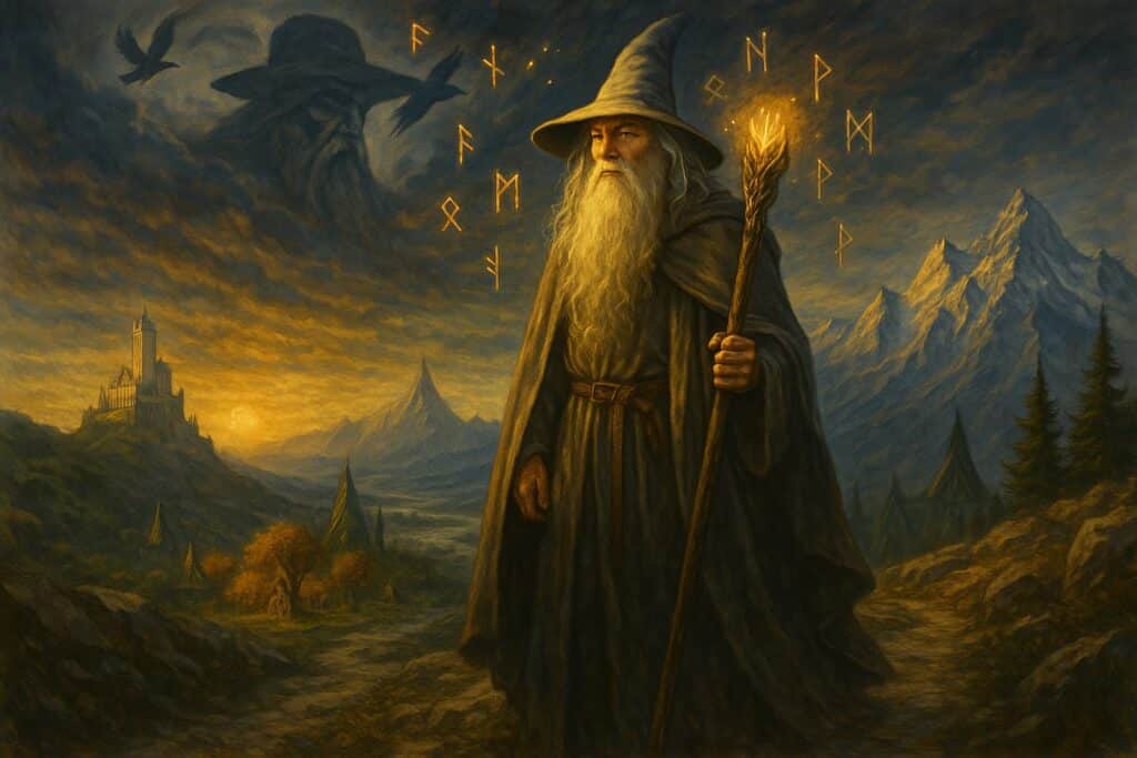 De mago a ángel encubierto: la inspiración de Gandalf