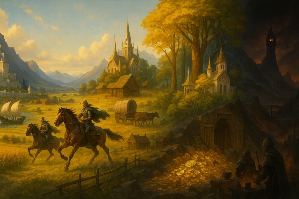 La economía en la Tierra Media: análisis económico del mundo de Tolkien