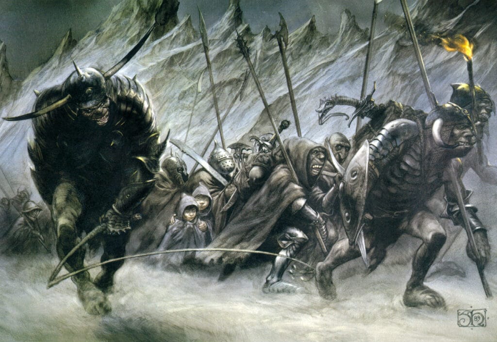 john howe in mordor