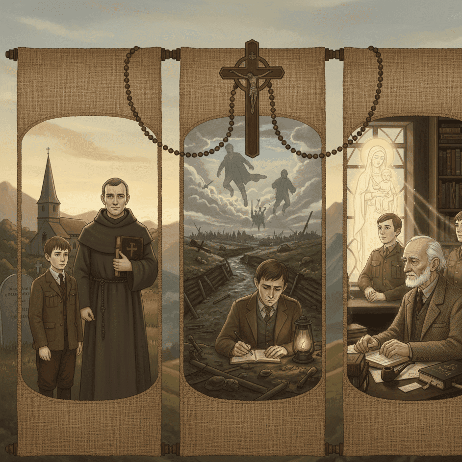 La fe de J.R.R. Tolkien ante la guerra: cartas, hábitos y legado espiritual La fe de J.R.R. Tolkien ante la guerra: cartas, hábitos y legado espiritual