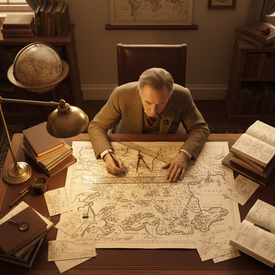 Cómo calculaba Tolkien las distancias: mapas, leguas y coherencia espacial